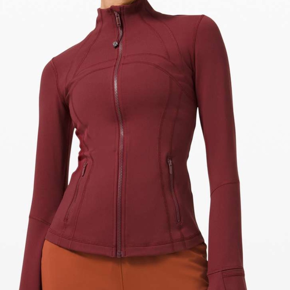 Lululemon Define Luon Jacket in Red Merlot